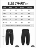 Load image into Gallery viewer, Rolanko Joggers with Pockets Quick Dry Silky Kids Sweatpants Lightweight Athletic Pants