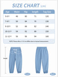 Load image into Gallery viewer, Rolanko Joggers with Pockets Quick Dry Silky Kids Sweatpants Lightweight Athletic Pants