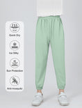 Load image into Gallery viewer, Rolanko Joggers with Pockets Quick Dry Silky Kids Sweatpants Lightweight Athletic Pants