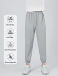 Load image into Gallery viewer, Rolanko Joggers with Pockets Quick Dry Silky Kids Sweatpants Lightweight Athletic Pants