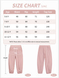 Load image into Gallery viewer, Rolanko Joggers with Pockets Quick Dry Silky Kids Sweatpants Lightweight Athletic Pants
