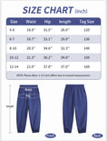 Load image into Gallery viewer, Rolanko Joggers with Pockets Quick Dry Silky Kids Sweatpants Lightweight Athletic Pants