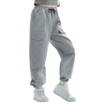 Load image into Gallery viewer, Rolanko Girls Loose Streetwear Hip Hop Dance Cotton Cargo Jogger Pants