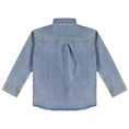 Load image into Gallery viewer, Girls Oversized Fall Denim Shirt with Pockets