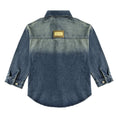Load image into Gallery viewer, Girls Oversized Fall Denim Shirt with Pockets