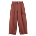 Load image into Gallery viewer, Girl's Elasticated Waist Cargo Trousers with Multi Pockets
