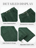 Load image into Gallery viewer, Girls Wide Leg Loose Cargo Pants with Belt