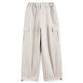 Load image into Gallery viewer, Girl's Elasticated Waist Cargo Trousers with Multi Pockets