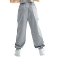 Load image into Gallery viewer, Rolanko Girls Loose Streetwear Hip Hop Dance Cotton Cargo Jogger Pants