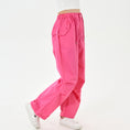 Load image into Gallery viewer, Girls Y2K Vintage Joggers with Adjustable Elastic Waist