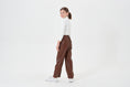 Load image into Gallery viewer, Girls Faux Leather Pants Straight Wide Leg Streetwear Trousers with Pockets
