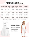 Load image into Gallery viewer, Rolanko Girls Ruffle Sleeve Square Neck Hollow Out Eyelet A Line Beach Vacation dress