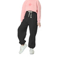 Load image into Gallery viewer, Girls Fleece Sweatpants Baggy Jogger Pants High Waist with Pockets