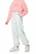 Load image into Gallery viewer, Girls Fleece Sweatpants Baggy Jogger Pants High Waist with Pockets