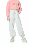 Load image into Gallery viewer, Girls Fleece Sweatpants Baggy Jogger Pants High Waist with Pockets