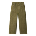 Load image into Gallery viewer, Girls Fall Solid Color Corduroy Pants