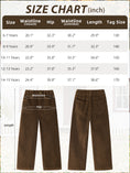 Load image into Gallery viewer, Girls Fall Solid Color Corduroy Pants