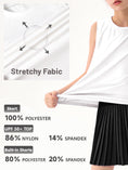 Load image into Gallery viewer, Rolanko Girls Tennis Skirt Set, UPF 50+ Tank Top & Pleated Skirt
