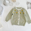 Load image into Gallery viewer, Girl's Cozy Toddler Sweater Knit Cardigan