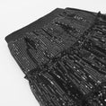Load image into Gallery viewer, Rolanko Girls Sequin Sparkly Elastic Waist Summer Pleated Tulle Flowy Ruffle Skirts