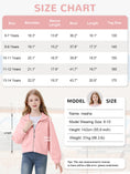 Load image into Gallery viewer, Rolanko Girls Cropped Cozy Long Sleeve Hooded Jacket