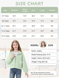 Load image into Gallery viewer, Rolanko Girls Cropped Cozy Long Sleeve Hooded Jacket