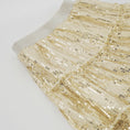 Load image into Gallery viewer, Rolanko Girls Sequin Sparkly Elastic Waist Summer Pleated Tulle Flowy Ruffle Skirts