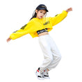 Load image into Gallery viewer, Girl's 3pcs Chic Yellow New Style Dance Casual Swearsuit