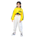 Load image into Gallery viewer, Girl's 3pcs Chic Yellow New Style Dance Casual Swearsuit