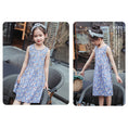 Load image into Gallery viewer, Girl‘s Toddler Cotton Sleeveless Floral Sundress