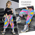 Load image into Gallery viewer, Girl's Art Design Street Casual Sweatwear Denim Pants