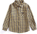 Load image into Gallery viewer, Boy's Plaid Button Down Shirt Long Sleeve Kids Clothes