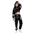 Load image into Gallery viewer, Girl's 2pcs Casual Dance Team Top Sweatsuit