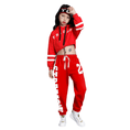 Load image into Gallery viewer, Girl's 2pcs Casual Dance Team Top Sweatsuit