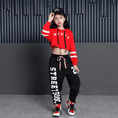 Load image into Gallery viewer, Girl's 2pcs Casual Dance Team Top Sweatsuit