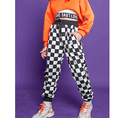 Load image into Gallery viewer, Girl's Classic Plaid Outdoor Exercise Trousers Jogger Sweatpants