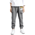 Load image into Gallery viewer, Boy's Cotton Athletic Jogging Exercise Leisure Sweatpants