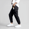 Load image into Gallery viewer, Boy's Cotton Athletic Jogging Exercise Leisure Sweatpants