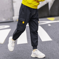 Load image into Gallery viewer, Boy's Elastic Waist Hiking Baggy Cargo Pants