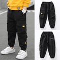 Load image into Gallery viewer, Boy's Elastic Waist Hiking Baggy Cargo Pants