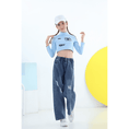 Load image into Gallery viewer, Girl's Durable Classic Denim Baggy Jeans Pants