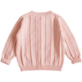 Load image into Gallery viewer, Girl's Toddler Spring Sweater Long Sleeve Knit Cardigan