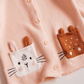 Load image into Gallery viewer, Girl's Toddler Spring Sweater Long Sleeve Knit Cardigan