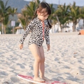 Load image into Gallery viewer, Girl's Summer Beach Outdoor Long Sleeve Swimsuit
