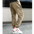 Load image into Gallery viewer, Boy's Outdoor Elastic Waist Cargo Pants