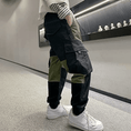 Load image into Gallery viewer, Boy's Outdoor Elastic Waist Cargo Pants
