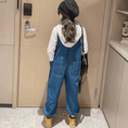 Load image into Gallery viewer, Girl's Denim Overalls Baggy Jumpsuits
