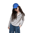 Load image into Gallery viewer, Girl's Casual Streetwear Hooded Thin Pullover Sweatshirt