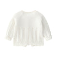 Load image into Gallery viewer, Girl's Toddler Spring Sweater Long Sleeve Knit Cardigan
