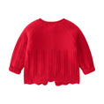 Load image into Gallery viewer, Girl's Toddler Spring Sweater Long Sleeve Knit Cardigan